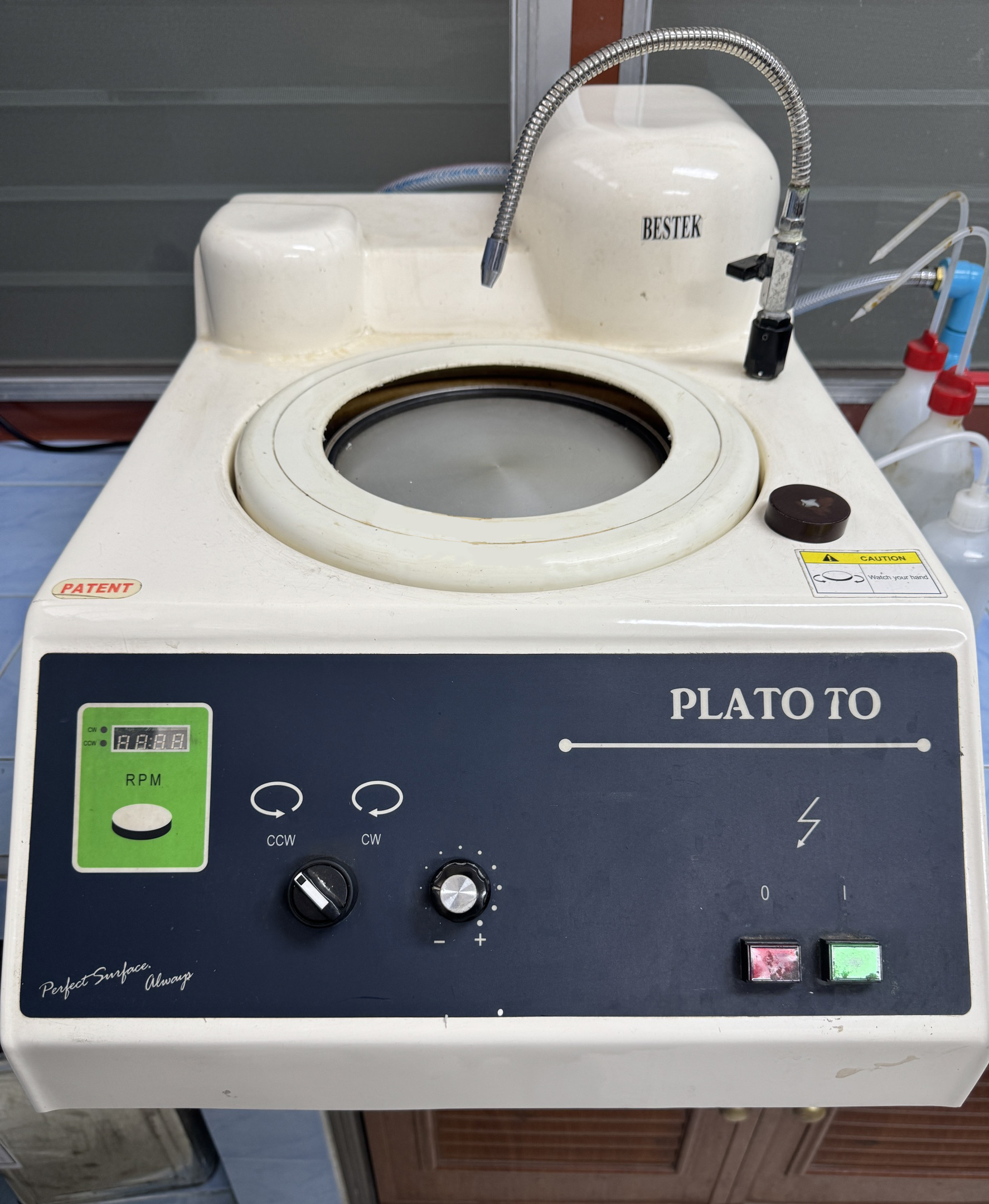 เครื่องขัดหยาบและขัดละเอียด (Polishing and Grinding machine)